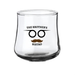 11 oz. Belle Stemless Glasses (2 Color Imprint)
