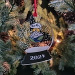 Custom Printed Acrylic Snowglobe Ornament
