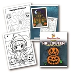 Halloween Coloring & Activity Book