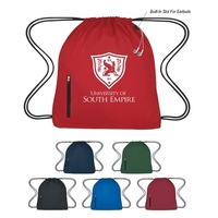 High density pongee nylon material drawstring pack.... from ASI 61125 Hit...