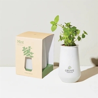 The sleek look of this modern and sophisticated hydroponic planter offers......