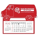 Truck/Van Shape Easy Stick Calendar