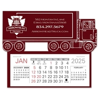 Semi-Truck Shape Easy Stick Calendar