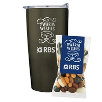 20 oz. Vacuum Insulated Dual Wall Straight Tumbler with Snack Pack... from...