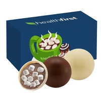 Milk Chocolate and White Chocolate 2 Pack Classic Hot Chocolate Bombs... from...