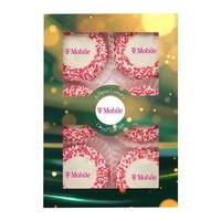 6 Piece Luxury Chocolate Oreo Gift Set with 6 Printed Oreos®... from ASI...