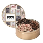 Medium 3 Way Chocolate Pretzel Tin