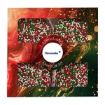 Luxury Chocolate Oreo Gift Sets- Holiday Nonpareil Sprinkles