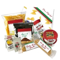 Penne Pasta Kit includes: Penne Pasta (8 oz), Gourmet Coffee (Yields... from...