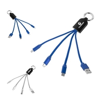 Jellyfish Style 4-in-1 Charger Keychain... from ASI 31517 Admart Products /...
