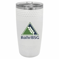 Polar Camel 20 oz. White Golf Tumbler with Dimples and Slide,... from ASI...