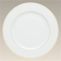 Double Gold Banded PLATES - Dinnerware
