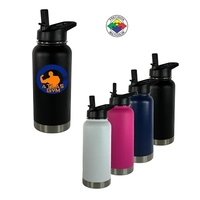 32oz ArcticWare Vacuum Insulated Water Bottle with Folding Spout.... from ASI...
