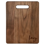 11 1/2" x 8 3/4" Walnut Rectangle Shape Cutting Board