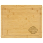13 3/4" x 11" Bamboo Cutting Board with Juice Groove