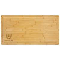 23 3/4" x 12" Bamboo Cutting Board with Juice Groove... from ASI 74601 Calico
