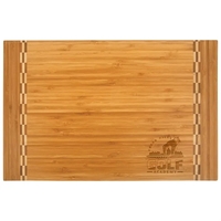 18 1/4" x 12" x 1/2" cutting board made of bamboo... from ASI 74601 Calico