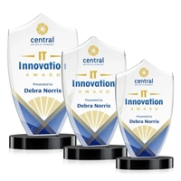 Skylark Shield VividPrint™ Award - Black