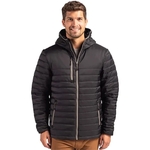 Clique Valhalla Full Zip Mens Puffer Jacket