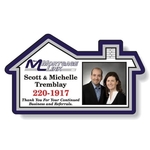 House Shaped Magnet Full Color Imprint