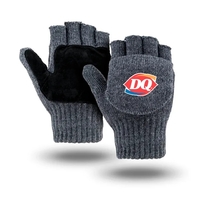Gray glomitt- glove & mitten, ragg wool shell with 3M Thinsulate... from ASI...