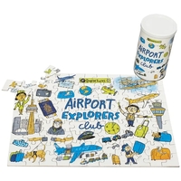 12" x 9" 100-piece jigsaw puzzle in a can with a... from ASI 44830 The Chest