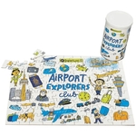 100 Piece Puzzle - 12" x 9" - Puzzle in a Can