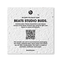 Seed Paper Coaster - 3 square