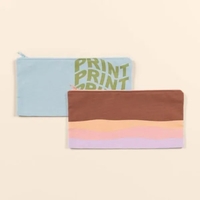 ALL THE THINGS POUCH - COLORED CANVAS