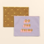 DOLLFACE POUCH - COLORED CANVAS