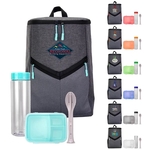 Victory Cooler Backpack Ultimate Lunch & Drink Set