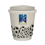 10 oz Full Color Sporty Paper Cup With Lid