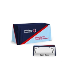 4' Table Throw, Open Back