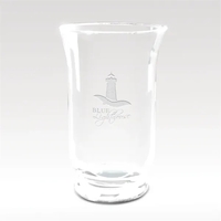 European Crystal Vase - 9.75" Tall, Etched Award - Legato