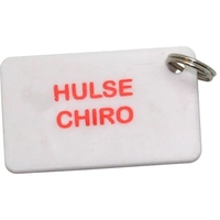 Key Tag Keyring Rectangle