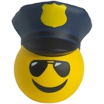 Police Officer Emoji Hat Stress Reliever