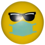 Cool PPE Emoji Disc Stress Reliever