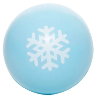Stress ball with snowflake print.... from ASI 34415 Alpi International LTD