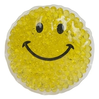 Smiley face gel bead packs for hot and cold therapy.... from ASI 34415 Alpi...