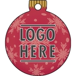 Full Color Acrylic Ornaments - Bulb 2 - Red