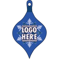 Full color acrylic holiday ornaments with mirror back.... from ASI 72521...