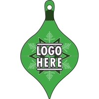 Full color acrylic holiday ornaments with mirror back.... from ASI 72521...