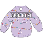 Full Color Acrylic Ornaments - Sweater with Lights