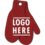 Full Color Acrylic Ornaments - Red Mittens