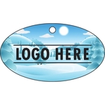Full Color Acrylic Ornament - Oval Scene