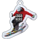 Full Color Acrylic Ornaments - Skiier