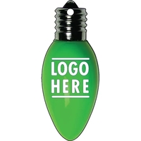 Full Color Acrylic Ornaments - Light Bulb 1 - Green