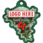 Full Color Acrylic Ornament - Holly Bunch