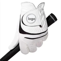 Men's Golf glove with embroidery