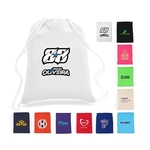 100% Cotton Canvas Drawstring Backpack